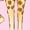 AD-Pink, variant on Inktastic My Nanny Loves Me Big Time Giraffe Boys or Girls Long Sleeve Toddler T-Shirt
