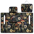 thumbnail image 3 of SEANATIVE Golf Cart Seat Covers for EZGO TXT RXV, Lightweight Foldable Club Car Seat Covers, Wear-resistant 2-Person Seater Protector for Golf Cart, Mushroom Daisy Flower, 3 of 7