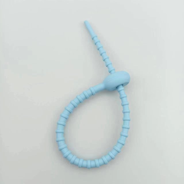 Cinta de silicona colorida, cinta de renacuajo, llavero DIY, bolsa de joyería, caja ciega, correa para colgante, paquete de datos, cordón