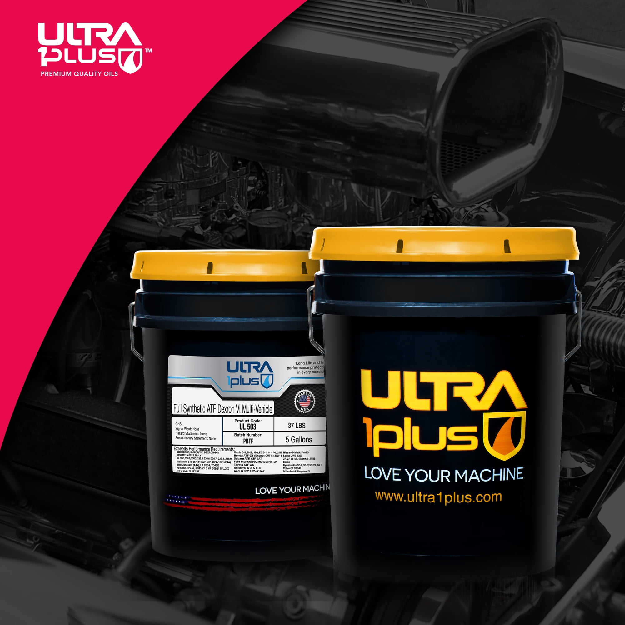 Ultra1Plus Full Synthetic ATF Dexron VI Multi-Vehicle