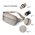 thumbnail image 4 of LATMAP 2L Fanny Pack For Women, PU Leather Waist Bag for Hiking Travel, 4 of 7