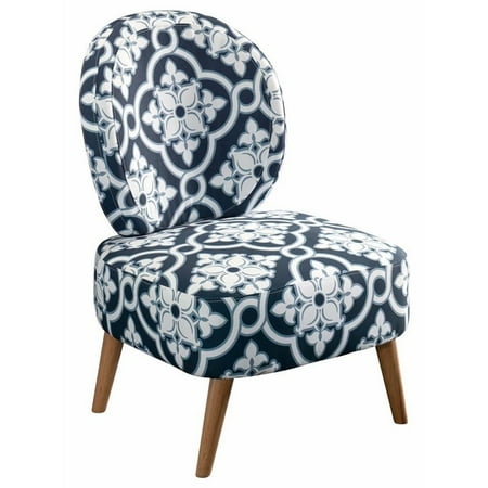 sauder eden rue maya accent chair indigo arabesque walmart com