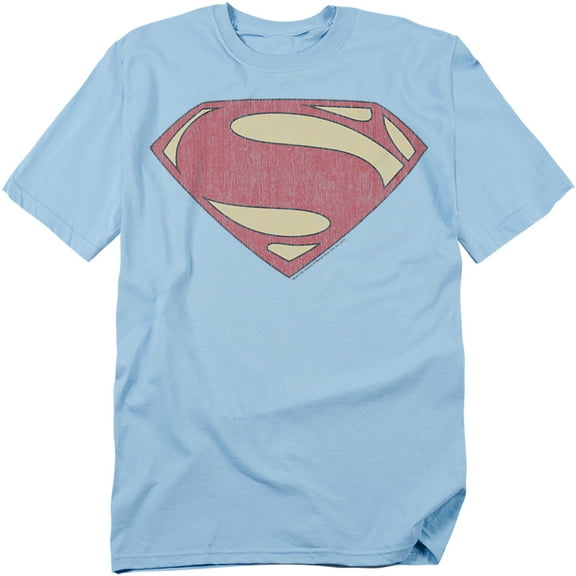 Man of Steel T-Shirt New Mos Distessed Shield Unisex Graphic Tee For Men & Women