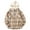 Khaki, variant on Mens Hoodie Zip Up Loose Fit / Relaxed Fit British Style Plaid Hooded Jacket Autumn Fashion Loose Casual Streetwear Chore Coat Outerwear White M