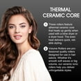 thumbnail image 5 of xnicx 18pcs Hair Roller Set Hair Curlers,Self-Grip Ceramic Ionic Thermal Hair Rollers,Rollers Hair Curlers to Sleep In for Hair Blowout Look,Salon Quality Hair Rollers for Long Short Hair Black, 5 of 8