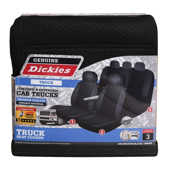 Genuine Dickies® Ensemble de housses de siège 3 pièces
