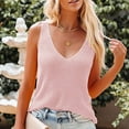thumbnail image 3 of Mittory Womens Summer Sleeveless V Neck Sweater Vest Fall Knitted Loose Cami Tank Tops, 3 of 7