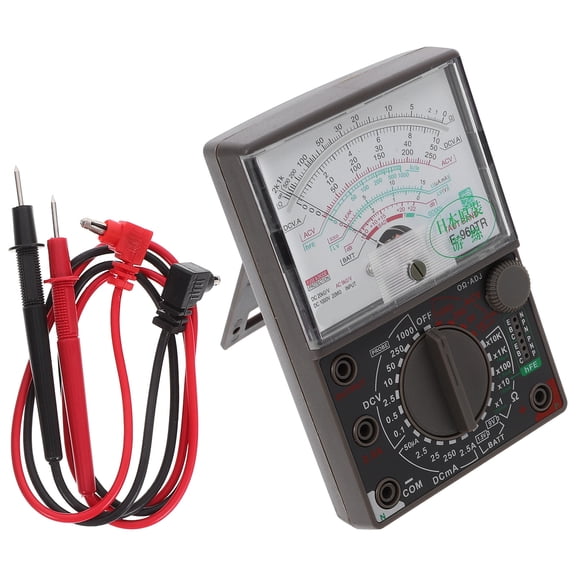 ETHZZLE High Precision Analog Multimeter Electrical Tester with Manual Range Selection for Accurate Measurements