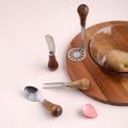 thumbnail image 1 of TIMIFIS Sealing Clip Cheese Knife Vertical Cheese Spatula Wood Handle R Cake Spreader Bread Knife Set Kitchen Gadgets, 1 of 6