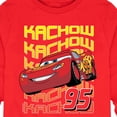 thumbnail image 3 of Disney's Cars - KACHOW 95 - Toddler And Youth Long Sleeve Graphic T-Shirt, 3 of 5