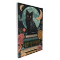 thumbnail image 2 of 16x24 inch Canvas Hanging Picture Black Cat And Rose Book Garden Decor Poster,Home Room Decor Study Accessory,Charm Black Cat And Rose Book Modern Style Painting Canvas,Gifts For Cat Lovers, 2 of 6