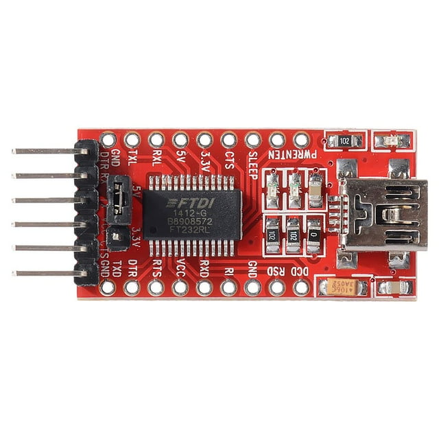 USB TTL Indicador de Comunicación Transceptor Protección Corriente Macarena Módulo FT232RL USB a TTL