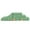 Green, variant on Costway 3 PCS Soft Velvet Toddler Climbing Toys Crocodile-Themed Foam Climbing Blocks Pink