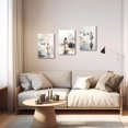 thumbnail image 2 of Hieng Jesus Wall Art Christian Canvas Wall Decor God Walking On Water Picture Prints Jesus Cross Poster Religious Artwork Church Decor（Only canvas）, 2 of 6