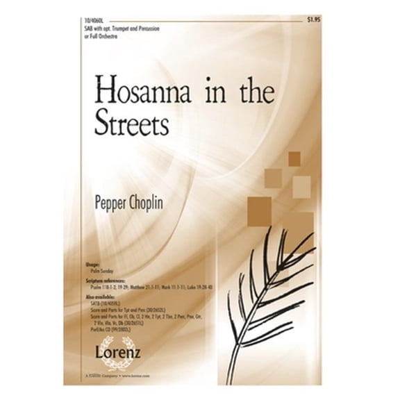 Pre-Owned Hosanna in the Streets (Paperback)