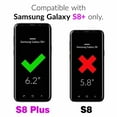 thumbnail image 5 of Case for Samsung Galaxy S8 Plus, Phone Case Leather, Case Flip Case Magnetic Leather Case Protective Cover, 5 of 5
