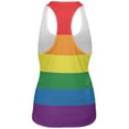thumbnail image 2 of Rainbow Gay Pride Flag All Over Womens Work Out Tank Top, 2 of 2