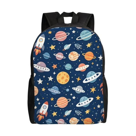 Space Universe Backpacks Travel Laptop Backpack Lightweight Bookbags Casual Daypack