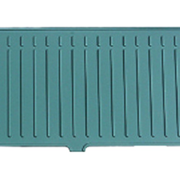 Alfombrilla de silicona para secar platos, alfombrillas de mesa para fregadero cortables, muebles para el hogar (verde M) Ndcxsfigh Libre de BPA