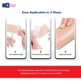 thumbnail image 5 of Gauze Care Silicone Scar Tape, 1.6" x 60" Roll – Medical-Grade Reusable First Aid Tape for Surgery, C-Section, Burns, Keloids, and Acne, 5 of 7
