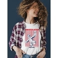 thumbnail image 2 of Frozenated ICEE Bear Retro Tee - Cool Slush Dance Graphic Women's T-shirt, 2 of 4