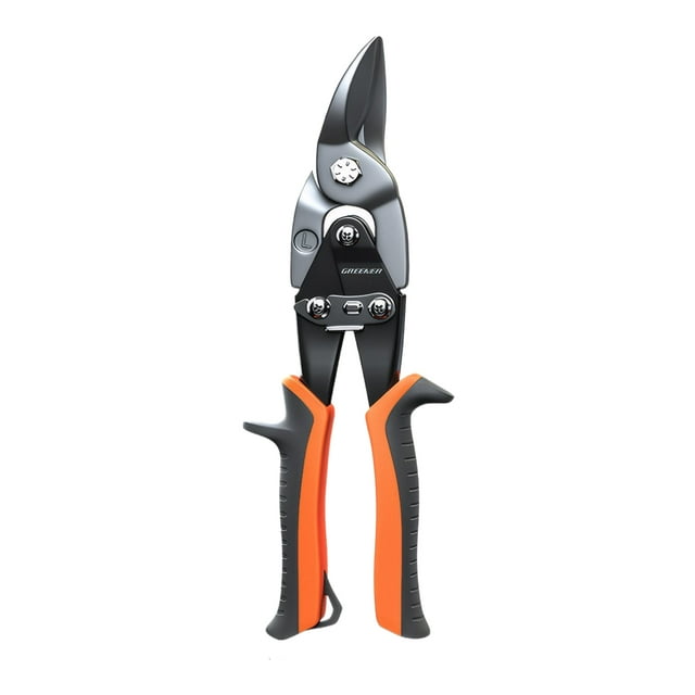 stanreset Hand Tool For Iron Cutting Easy Grip Scissors For Metalwork Sheet Metal Metal Cutting Scissors Snips Left head