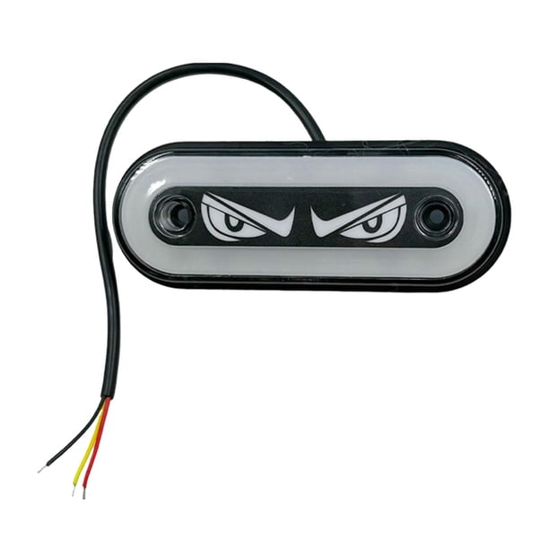 Luz de posición lateral para camión, práctica luz LED de alta visibilidad para modificación de camiones. Blanco
