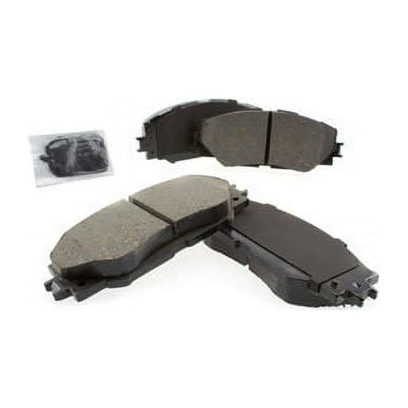 Front Brake Pad Set - Compatible with 2009 - 2019 Toyota Corolla 1.8L 4-Cylinder 2010 2011 2012 2013 2014 2015 2016 2017 2018