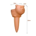 thumbnail image 3 of THHEIC Plant Watering Spike, Self-Watering Terracotta Stake for Automatic Plant Watering, Vacation Plant Waterer Devices for Indoor Outdoor Plants, 3 of 9
