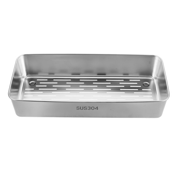 Cesta multifuncional para palillos de acero inoxidable: soporte para utensilios de cocina con diseño de drenaje para palillos, tenedores, cucharas y cubiertos.