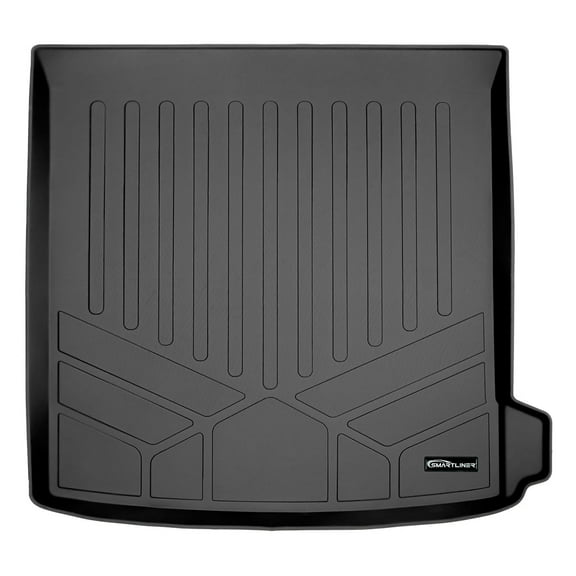 SMARTLINER All Weather Custom Fit Cargo Liner Trunk Floor Mat Black Compatible With 2022 Audi Q8 - All Models