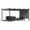 Gray, variant on BPS 10' x 10' Outdoor Retractable Pergola with Canopy & 4 Roller Shades, Aluminum Patio Gazebo Shelter, Gray
