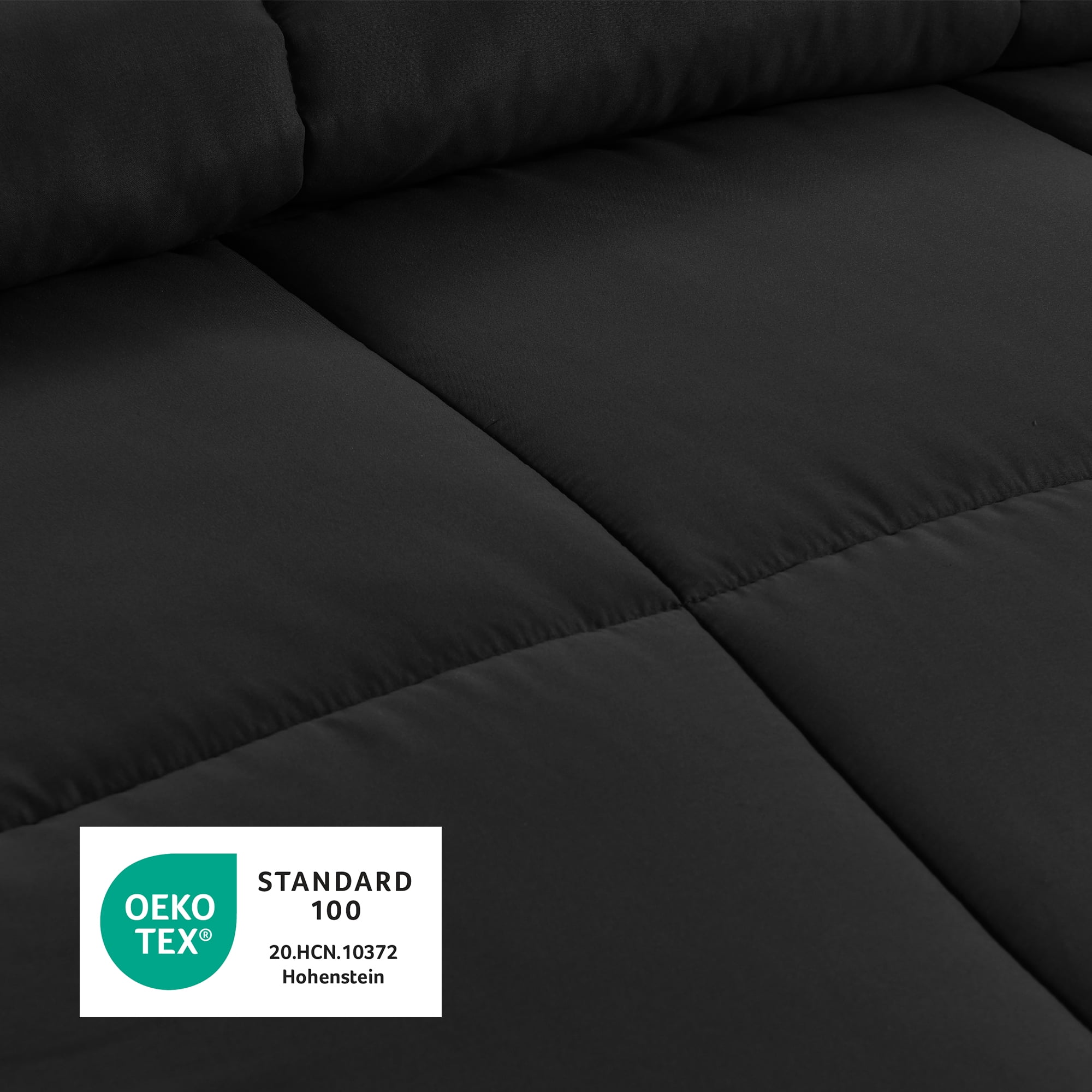 Swift Home High-Filled Down Alternative Comforter, Ultra Soft All Season Hypoallergenic Bedding, Twin, Blue