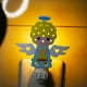 thumbnail image 1 of Luz Nocturna Navideña Enchufable | Luz Led Nocturna Giratoria de 360° y Cálida de 3000 K para Niños | Decoración Navideña de Plástico Multicolor | Regalo Navideño de Bajo Consumo para Fiestas y Dormi, 1 of 6