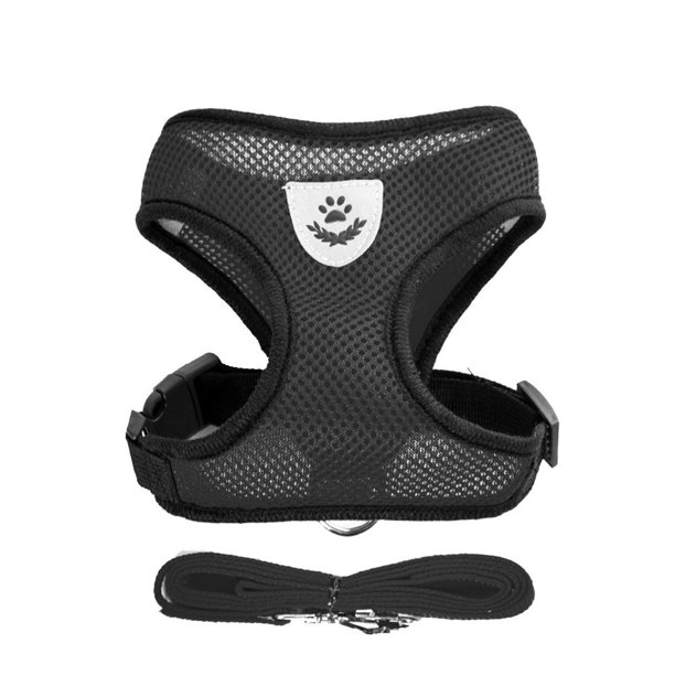 TOP Suministros Para Mascotas Arnés Collar Transpirable Correa Para Perros Chihuahua Pug Bulldog Tejido De Malla Gato Cómodo Chaleco De Cachorro Multicolor