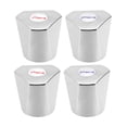 thumbnail image 1 of Unique Bargains Faucet Knob Handle 29mm Dia Universal Replacement Handle Kit Silver Tone 4Pcs, 1 of 4
