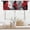 Black Red Rose, variant on Boho Floral Curtains Rustic Bohemian Flower Colorful Mandala Plants Spring India Aesthetic Art Printed Living Room Window Drapes Treatment Fabric 84 x84 Blackout