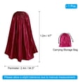 thumbnail image 2 of Unique Bargains Portable Dressing Room, 1.2M Length Instant Changing Tent for Beach Boating, Red, 2 of 6