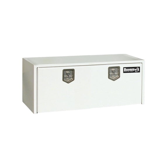 Buyers Products 1708410, 18x24x48" White Steel Underbody Truck Box