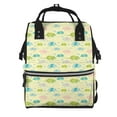 thumbnail image 1 of Fotbe Armadillo Floral Mochila Maternidad - Lona de Sarga Impermeable, Mochila de Pañales de Gran Capacidad con Múltiples Bolsillos y Correas Ajustables, 1 of 6