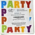 thumbnail image 7 of 100 Party Party Party Cocktail Napkins size 25*25 cm 18gsm, 7 of 7