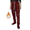 thumbnail image 1 of WILLBEST Fall Clothes Women Women Fashion Pants Comfy Pajama Bottom Straight Leg Drawstring Yoga Pants Breathable Color Block Pajama Sweatpants Pantalon Noir Women Extensible, 1 of 4