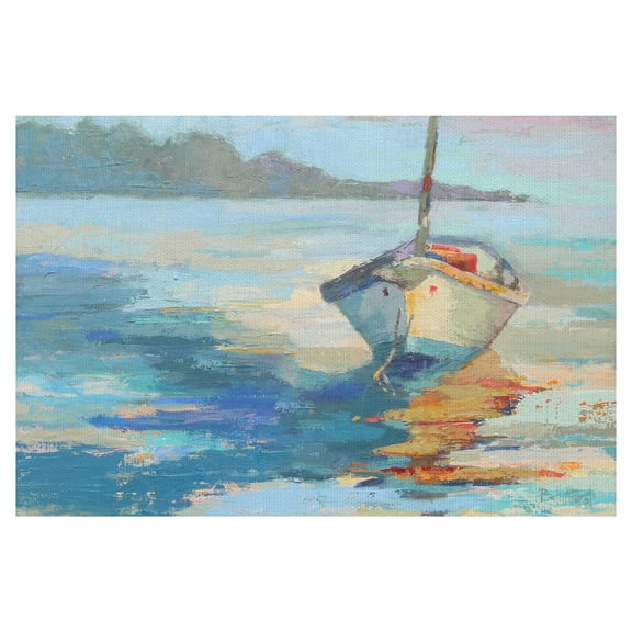 Fine Art Canvas Island Taxi REV Lake by Beth Forst Canvas Art Print
