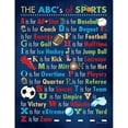 thumbnail image 2 of ABCs Of Sports Poster Print by Stephanie Marrott, 2 of 2