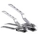 thumbnail image 2 of 2pcs 360 Degree Nail Clipper Rotating Nail Trimmer Stainless Steel Nail Clippers Portable Manicure Tools for Man Woman Home Travel (Size L and Size S), 2 of 4