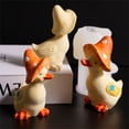 thumbnail image 2 of Mushroom Duck Statue Silicone Molds for Handmade Candle Soap Home Decoration, 2 of 10