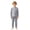 Grey, variant on Wenfanal Toddler Kids Boys Pajamas Sets Toddler Kids Pajamas Boys Girls Comfortable Breathable Long Sleeved Home Clothes Solid Color Warm Homewear Set Size 3-4 Years,Blue