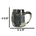 thumbnail image 2 of Gothic Viking Horned Warrior Danegeld Skull Tankard Mug 20oz With Hammer Handle, 2 of 9