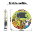 thumbnail image 3 of Saiise Scooby-Doo Print Compact Mirror,Travel Makeup Mirror,Mini Mirror for Purse,Handbag,2.6 inch Small Folding Portable Handheld Mirror, 3 of 9