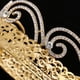 thumbnail image 3 of Diadema Nupcial Yotijar Joyería de Cabellero Diamante de Imitación Oro Tiara Nupcial de Cristal, 3 of 8